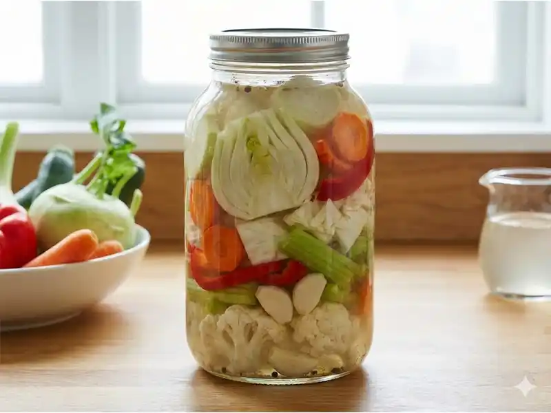 חמוצים ביתיים מהירים