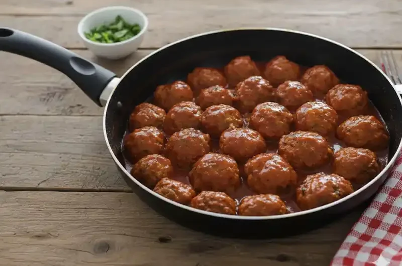 קציצות עוף ביתיות ברוטב עגבניות עשיר