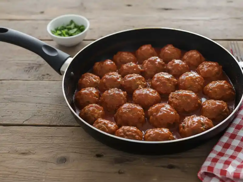 קציצות עוף ביתיות ברוטב עגבניות עשיר