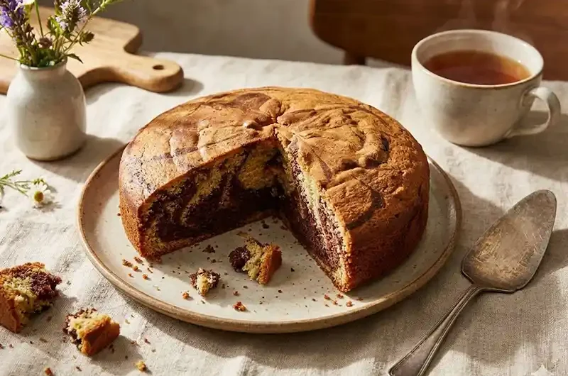 עוגת קפה בחושה