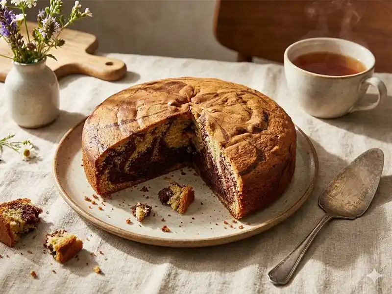 עוגת קפה בחושה