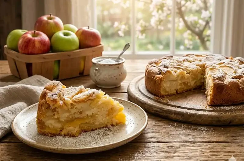 עוגת תפוחים בחושה מדהימה