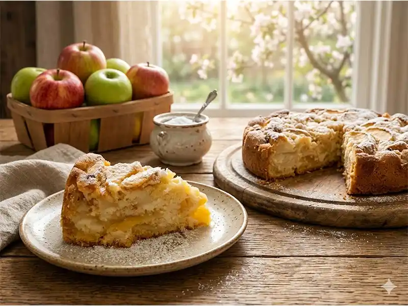 עוגת תפוחים בחושה מדהימה