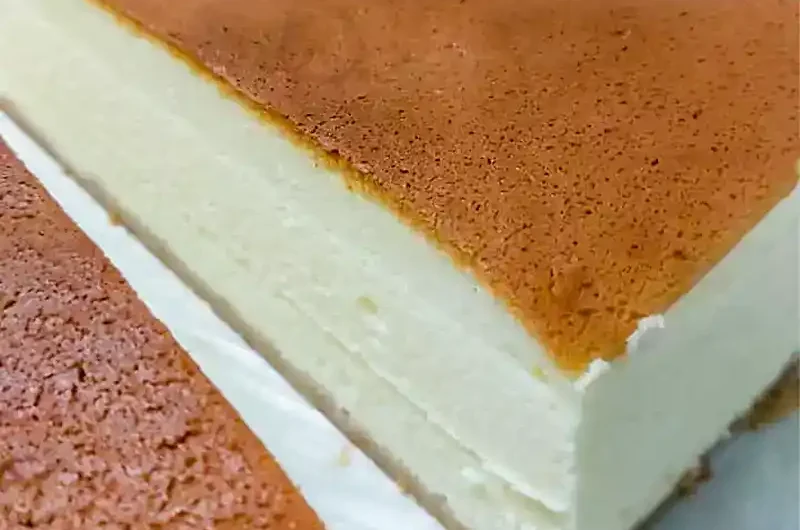 עוגת גבינה אפויה של פעם