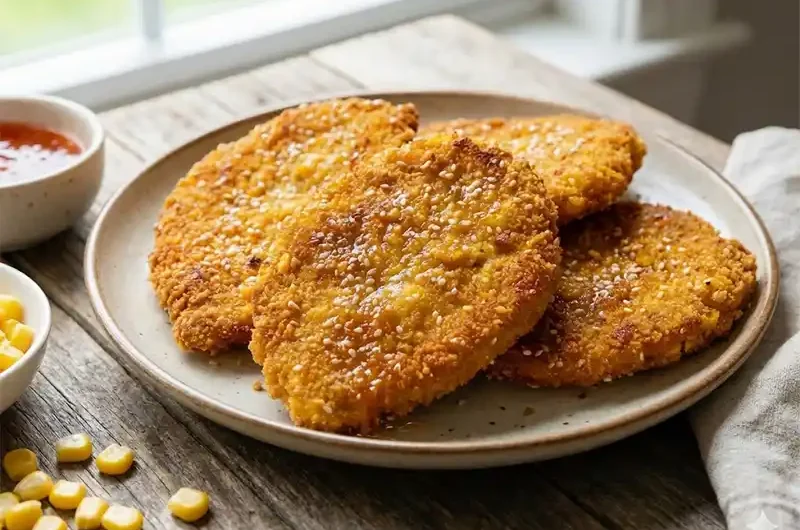 שניצל תירס מתכון בתנור