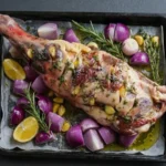 כתף טלה בתנור מתכון חגיגי