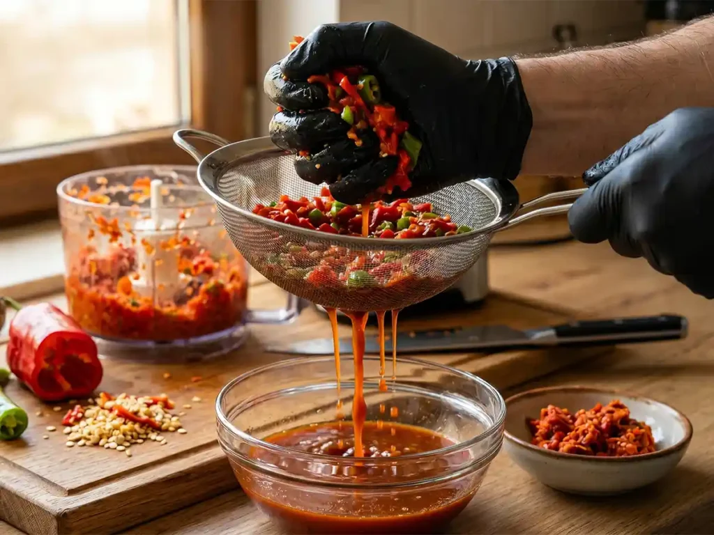 סחיטת נוזלים מפלפלים קבב טורקי