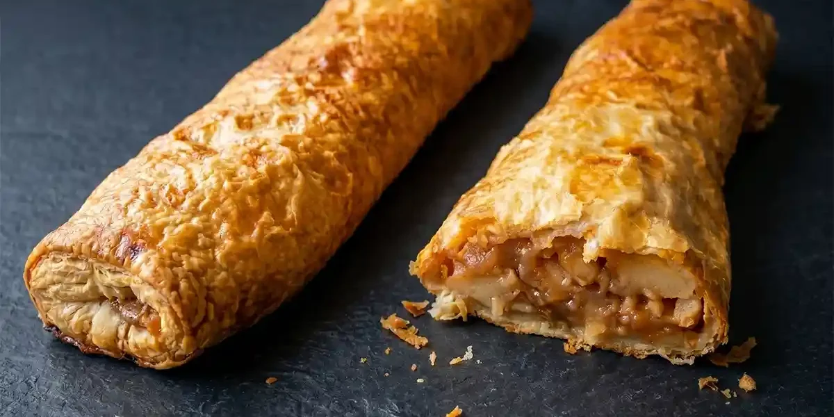 שטרודל תפוחים מבצק עלים