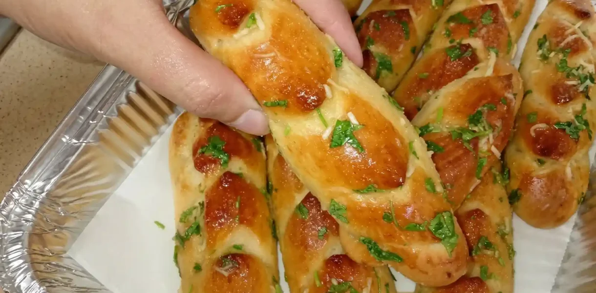 אצבעות לחם שום